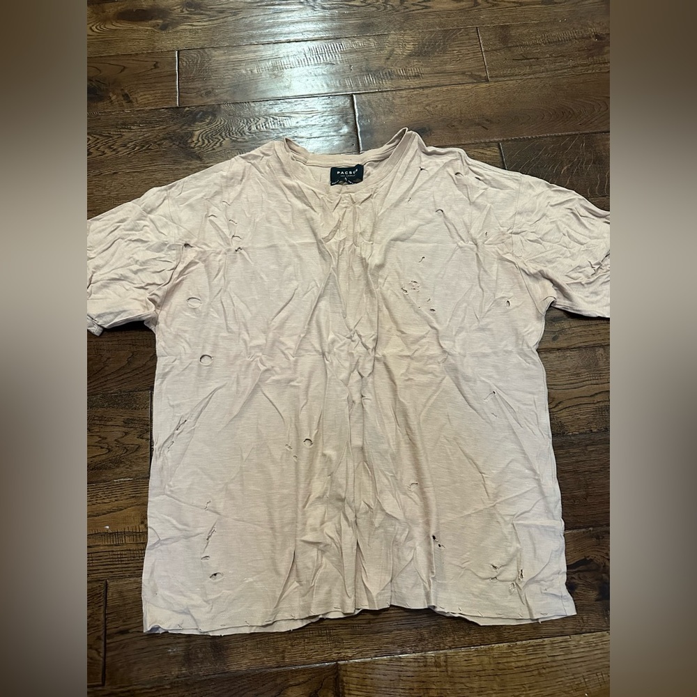 Distressed PacSun Oversized T-shirt